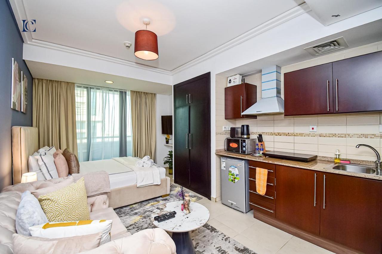 Luxury Escapes - Modern Studio Apt - Metro, Beach & Mall Mins Away Дубай Екстериор снимка