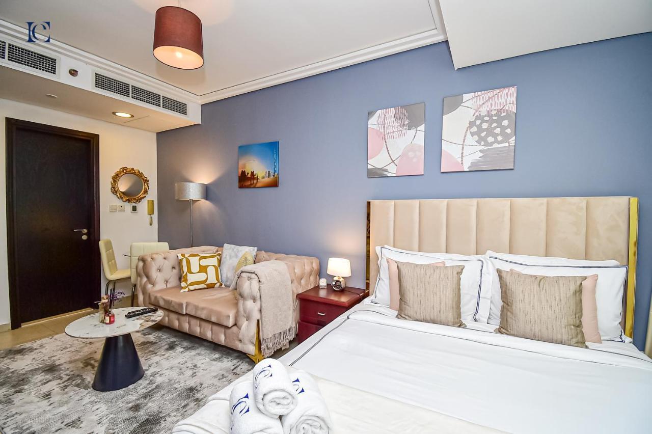 Luxury Escapes - Modern Studio Apt - Metro, Beach & Mall Mins Away Дубай Екстериор снимка